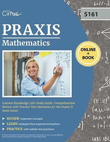 Book : Praxis Mathematics Content Knowledge 5161 Study Guid