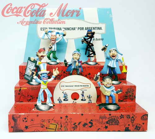 Colección 6 Mini Hincha Coca Cola (Usado)