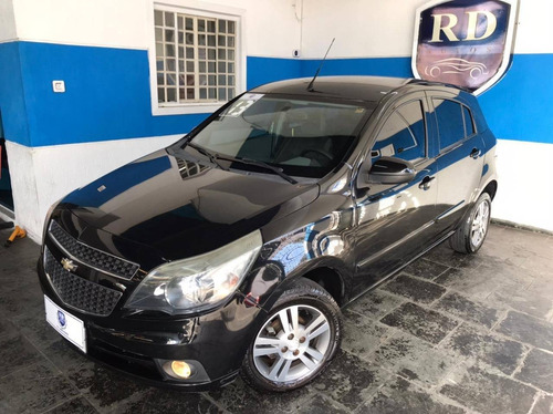 Imagem 3 de 13 de Chevrolet Agile 1.4 Mpfi Ltz 8v Flex 4p Manual 2013 Preto