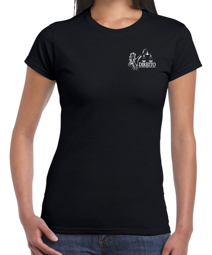 Camiseta Baby Look Feminina Direito Curso Advogacia