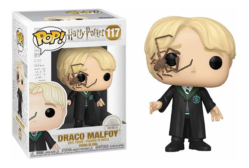 Funko Pop Harry Potter Draco Malfoy W/ Whip Spider (117)