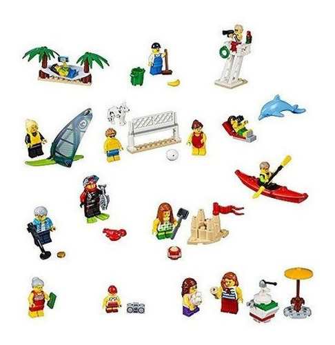 Paquete De Personas De La Ciudad De La Ciudad De Lego: Diver