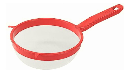 Colador De Plástico 10 Cm Ekco Classic, Color Rojo