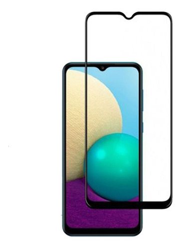 Glass Vidrio Templado Full 9d Para Samsung Galaxy A02 (no S)