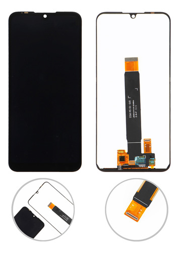 Pantalla Display Touch Para Motorola Moto E6 Plus Xt2025 Ori Negro