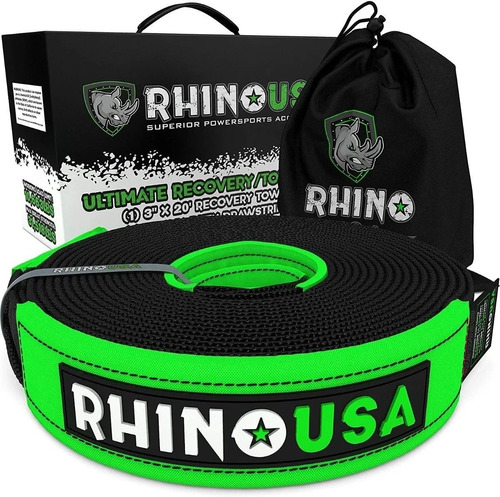 Cincha Cinta Rhino Usa Para Remolcar De Recuperación 3x20