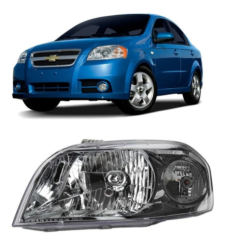 Optica Chevrolet Aveo 2008 Hasta 2011, Depo