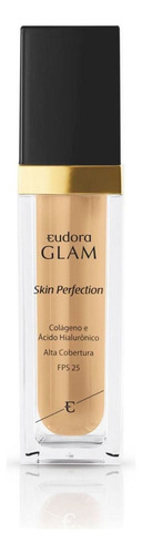 Base Líquida Glam Skin Perfection Cor 25 30ml Tom Médio