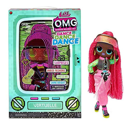 Muñecas Lol Surprise Omg Dance Fashion Doll Con 15 Sorpresas