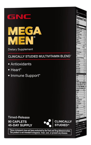 Gnc Mega Men Multivitaminico | Antioxidantes