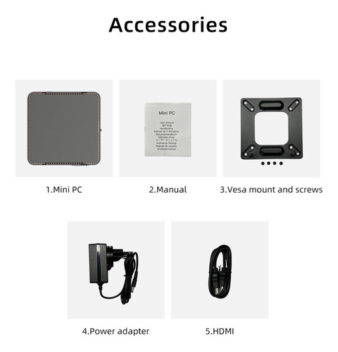 Gk3v Mini Pc Intel Celeron Quadcore N5095 Ssd 128gb 8gb Ddr4
