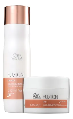 Kit Wella Professionals Fusion Shampoo E Máscara
