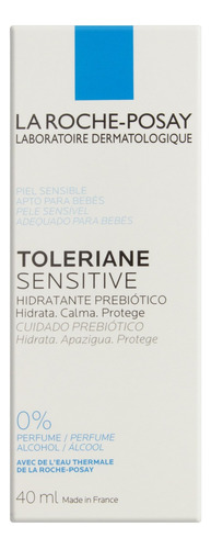  Hidratante sem Perfume La Roche-Posay  Toleriane Sensitive Caixa 40ml