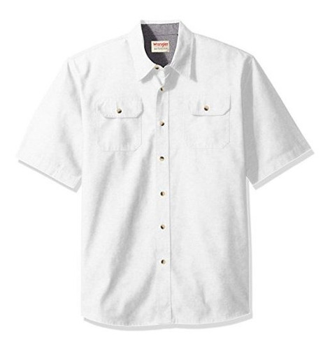 Wrangler Authentics Camisa Clásica Tejida De Manga Corta Par