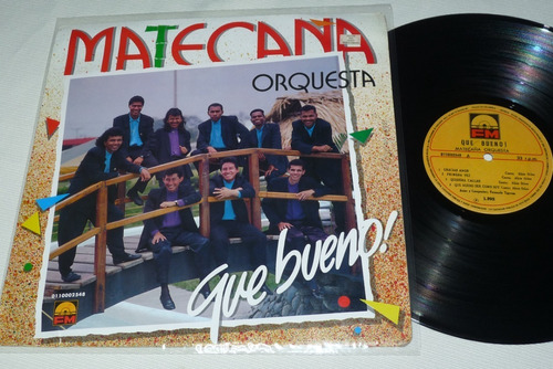 Jch- Matecaña Orq. Que Buena Salsa Edic. Colombia 1992 Lp