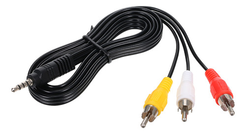 Cable Adaptador Jack A Cable Rca De 3,5 Mm Para Vídeo Av Y A