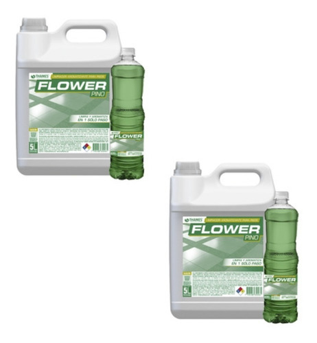 Desodorante Para Pisos Flower Bidon 5lts Pino