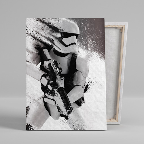 Cuadro Star Wars Stormtrooper Canvas 60x40 Cm Cine