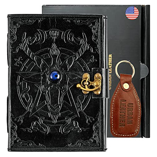 Black Satan Blue Stone Journal  Occult Book Of Shadows ...