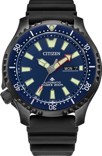 Mostrador azul automático Citizen NY0158-09l Promaster