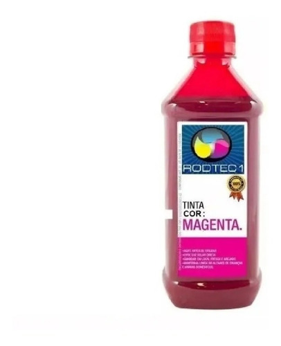 500ml De Tinta Sublimática Tinta Magenta