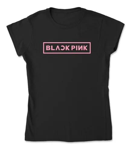 Playera Blusa Negra Black Pink K pop 01 Blackpink Env o gratis
