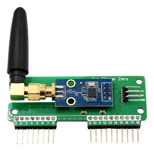 Para El Módulo Flipper Zero Cc1101, Módulo Subghz, 433 Mhz Color Verde