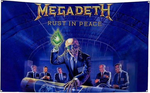 Megadeth Rust In Peace Póster De Bandera