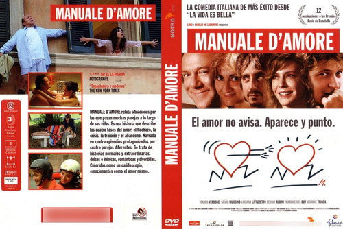 Manual De Amor- Manuale D'amore- Coleccion Completa (3 Dvds)