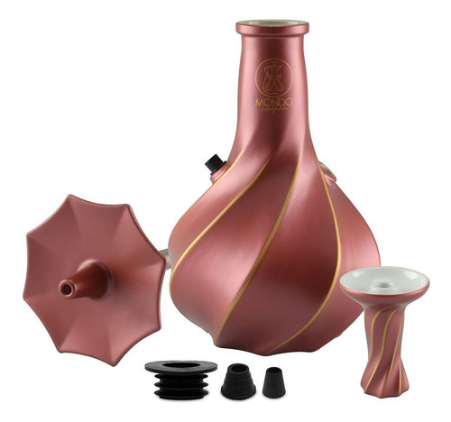 Narguile De Cerâmica Mondo Hookah Mh02 Rose Gold
