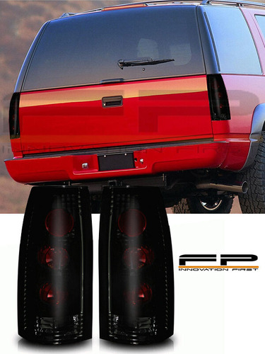 95-99 Chevy Tahoe 92-99 Suburban Altezza Tail Lights Bla Aag