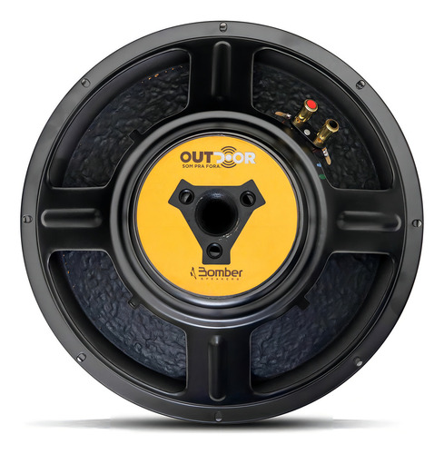 Subwoofer de 15 polos para exteriores, 500 vatios Rms, 4 ohmios, bombardero