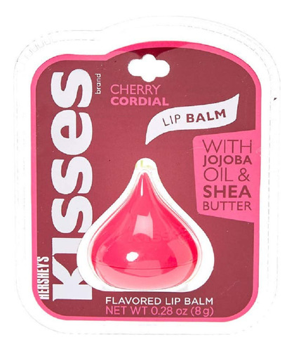 Hershey Kisses - Blsamo Labial Con Sabor A Cereza Cordial, E