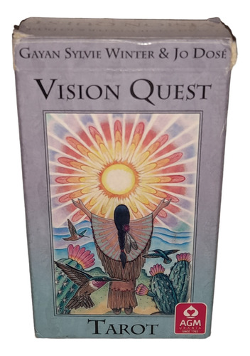 Tarot Vision Quest Sabiduría Nativo Americana Agm Urania
