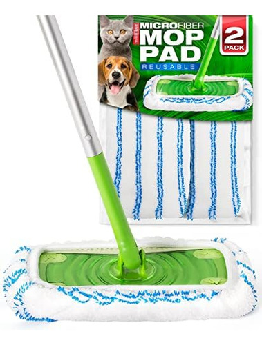 Almohadillas De Microfibra Reutilizables Para Mopa Compatibl