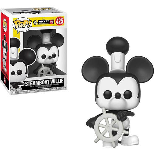 Figura Funko Pop Disney Mickey 90 Aniversario Steamboat