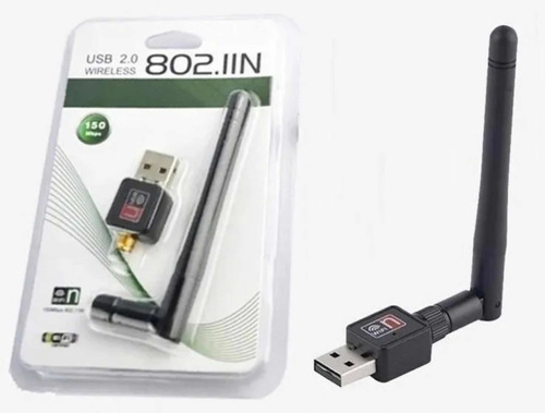 Adaptador Usb Wifi 2.0 Inalambrico 300 Mbps