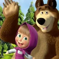Comprar Kit Imprimible Masha Y El Oso Candy Bar Golosinas Y Mas V7