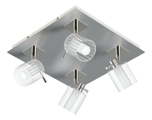 Plafon Techo 4 Luces Cocina Living Baño Moderno Cabezales