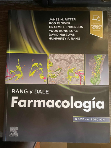 Libro Farmacología Rang & Dale 9a Edición