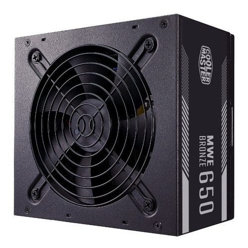 Imagen 1 de 9 de Fuente 650w Coolermaster Mwe Bronze 80+ Mpe-6501-acaab