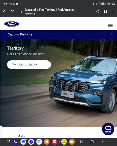 Camioneta Ford Territory 1,8 L Gas At Sel Eu5