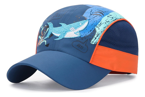 Gorra Deportiva De Malla Transpirable Para Niños, De Secado