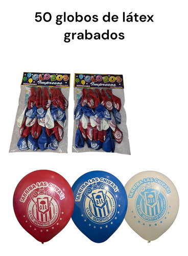 Fiesta Completa De Chivas Para 40 Personas Rojo Chivas Chivas