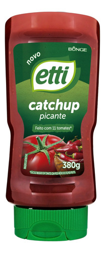 Ketchup Picante Etti Squeeze 380g