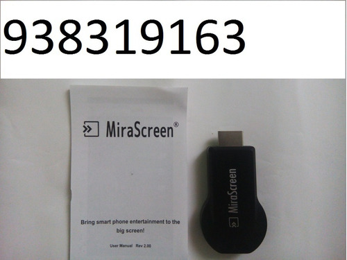 Miracast / Mirascreen 1080p Wireless Display Dongle Hdmi  B