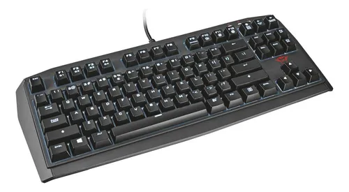 Teclado Gamer Trust Gxt 870 Mecanico Español Pc Negro