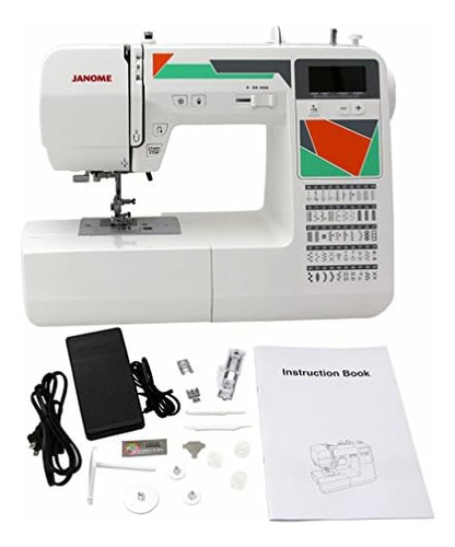 Máquina De Coser Computarizada Janome Mod-50 Con 50 Puntadas