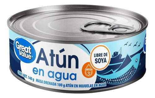 AtĂșn Great Value En Agua 140 G
