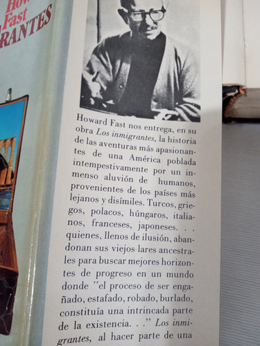 Howard Fast X6 Los Inmigrantes Espartaco El Legado Segunda G (Usado)